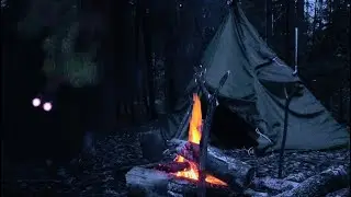 Бушкрафт. ЧУМ-ные  походы. #1. Октябрь. (TIPI, OCTOBER, RUSSIA)