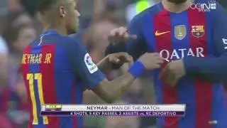 Pique vs Neymar 