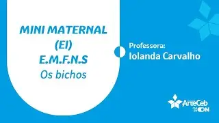 27/11 - MINI MATERNAL - (EI) - E.M.F.N.S - OS BICHOS - IOLANDA CARVALHO