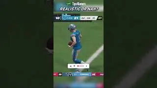 Making a Catch so Cold you Literally Freeze | Realistic or Nah 1 | Madden 23 Gameplay