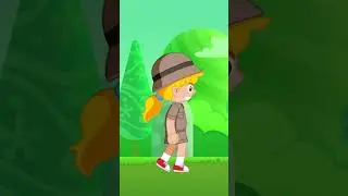 Cute Girl walk Animation GREEN SCREEN (No Copy Rights)