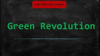 GREEN REVOLUTION IN INDIA