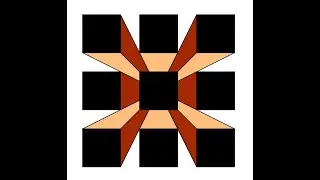 How to draw a simple illusion using autocad #illusiondrawings #geometricdesign