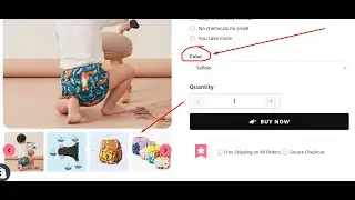 Shopify  Debut them product page slider and color swatches | Shopify debut theme image swatches.