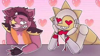 Foxy MEETS SUN! in VRChat