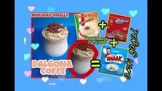 VIRAL !!! DALGONA COFFE BAHAN HANYA Rp 6.000 SAJA🤤 || By Nur Rohmania
