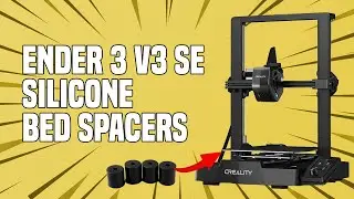 Ender 3 V3 SE Silicone Bed Spacers