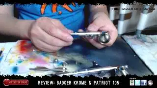 Voices of Mars - Badger Airbrush Review - Patriot 105 & Renegade Krome