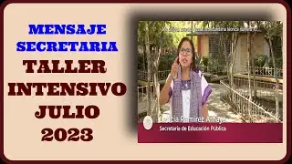 TALLER INTENSIVO DE FORMACIÓN CONTINUA PARA DOCENTES