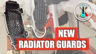 Installing Tusk Billet Radiator Guards on 2022 Kayo K6 EFI