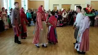 Кадриль «Шестера» Усть –Анжа, Красноярского края на вечёрке в Кемерово