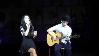 Say Something/ Give Me Love Mashup - (A Great Big World/ Ed Sheeran) - feat. Louisa Hess