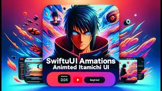 SwiftUI Animations Masterclass: Build an Animated Itachi Uchiha UI from Scratch! [2024] [Beginner]