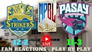 Bacoor City Stirkers vs Pasay Voyagers - MPBL Live - Play By Play