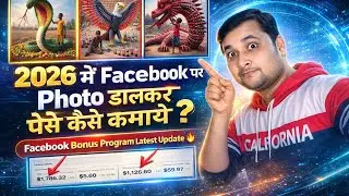 Photo डालकर पैसे कमाए | Facebook Par Photo Dalkar Paisa Kaise Kamaye | Facebook Bonus Program 2024🔥