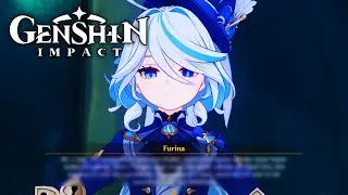Furina The Hydro Archon Welcomes Traveler Cutscenes [JP/ENG] | Genshin Impact 4.0 Archon Quest