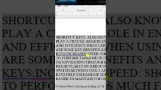 Instantly Adjust Font Size with One Click | Easy Microsoft Word#excel #viralvideo #fyp #trending