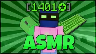 [1400✪] Clutching in hypixel bedwars (asmr + handcam)