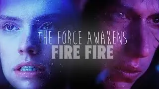 the force awakens | fire, fire