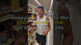 Why I Will Never Drink Snapple Again