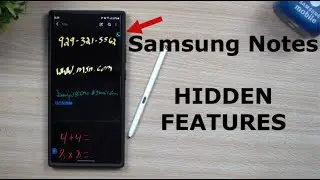 Samsung Notes - Helpful Hidden Features You DIDN'T Know