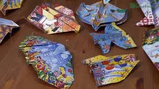 Мастер -класс бумажных моделей самолетиков