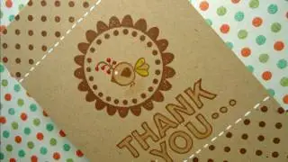 Card Tutorial - Thank You