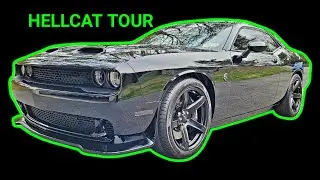 2022 Dodge Challenger Hellcat Quick Car Tour, Start Up & Supercharger Sound!