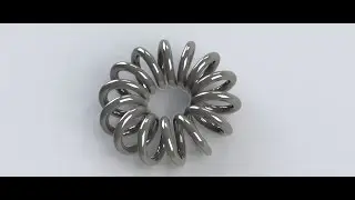 Solidworks | How to make Garter Spring/Circular Spring in Solidworks | Solidworks