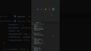 Icon Hover Animation HTML CSS 