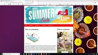 Basic Web Design Tutorial HTML CSS Layout Part 01