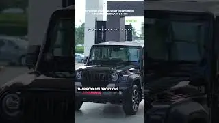 Mahindra Thar Color Options