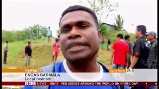 Crocodile sanctuary destruction (Indonesia) - BBC News - 17th July 2018