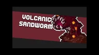 Soul Knight Volcanic Sandworm Boss Fight