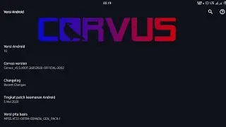 Corvus 5.5 on Asus Zenfone Max Pro M1