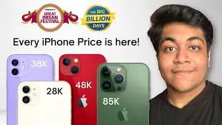 Every iPhone Price Confirmed in Big Billion Days & Amazon Great Indian Festival Sale!