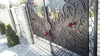Очень красивые ворота