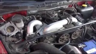 Mazdа RX8 с двигателем от Приоры + компрессор на 1 5 бар