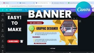 How To Create Job Hiring Poster in Canva