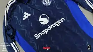Unboxing Manchester United away shirt 2024/25 - long sleeve