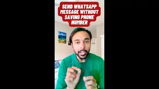 How to send WhatsApp message without saving phone number 📞 🪄 2023 