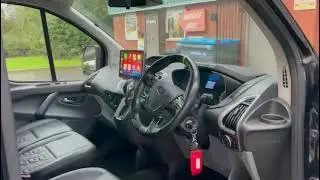 Alpine Halo 11 and High End Security for the Ford Transit Custom