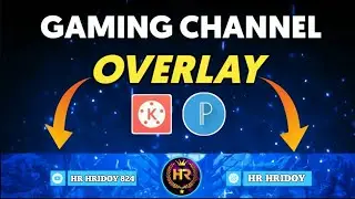 How to Make Animated Gaming Overlay on Android || Make Animated Gaming Overlay in Kinemaster