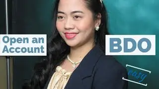 How to Open a BDO Bank Account || SAVINGS ACCOUNT
