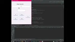 Simple calculator using JFrame