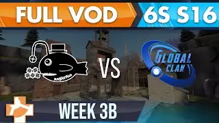 Anglerfish vs GlobalClan - S16 W3B - FULL VOD