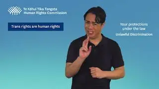 Trans rights are human rights NZSL