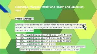 What is Surcharge? Slab Rate