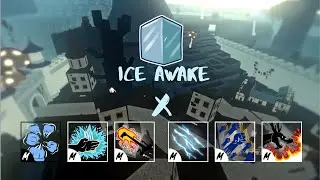 One shot combo with ice awakening and all melee [Blox fruit]