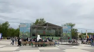 1 мая Элиста площадь «Победы»